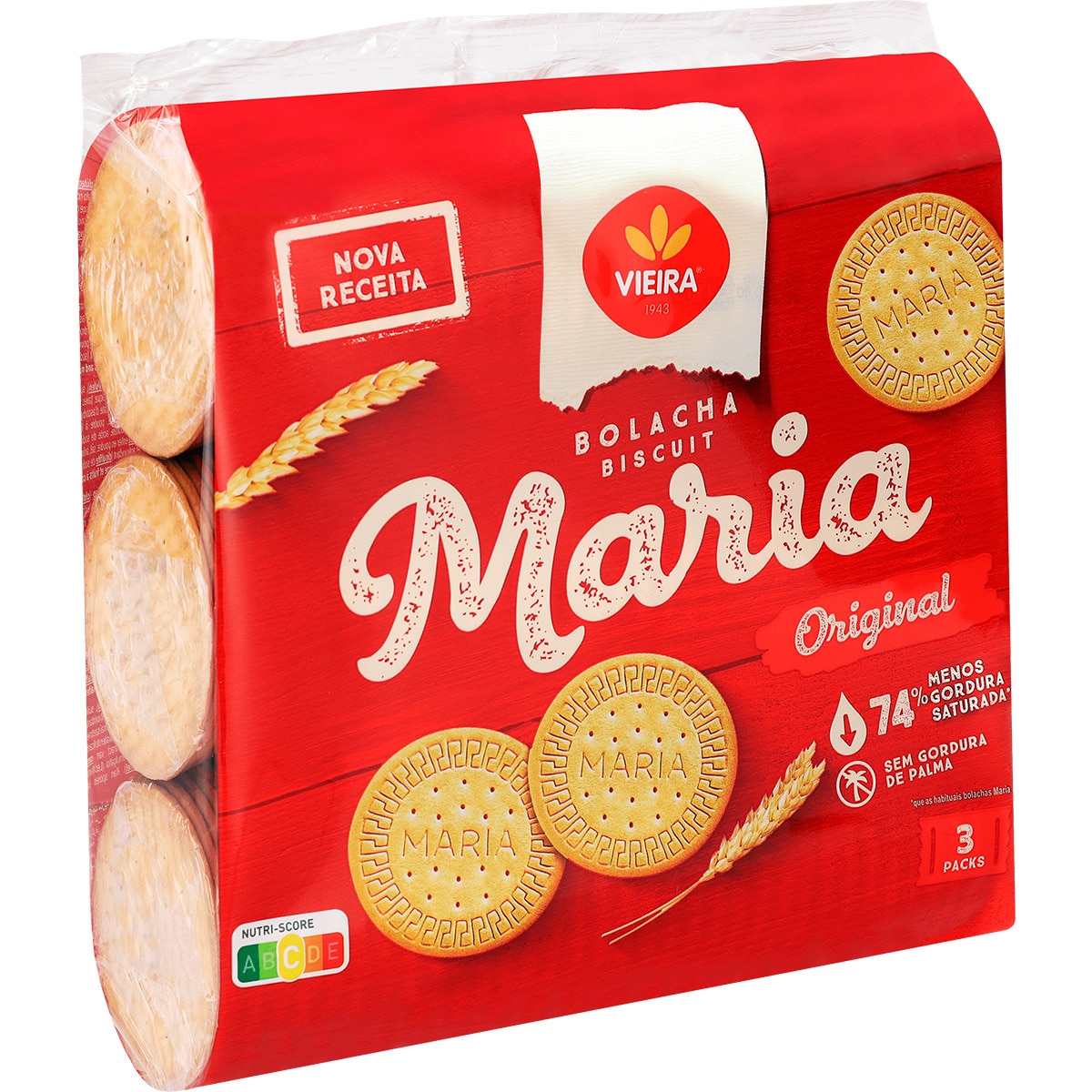 Bolacha Maria embalagem 600 g