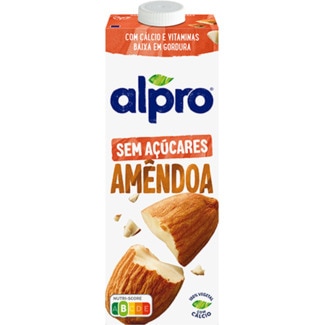 Bebida de Amêndoa sem Açúcar 1 L - Alpro