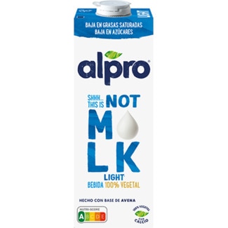 Bebida de Aveia Not Milk Light Vegan 1 L - Alpro