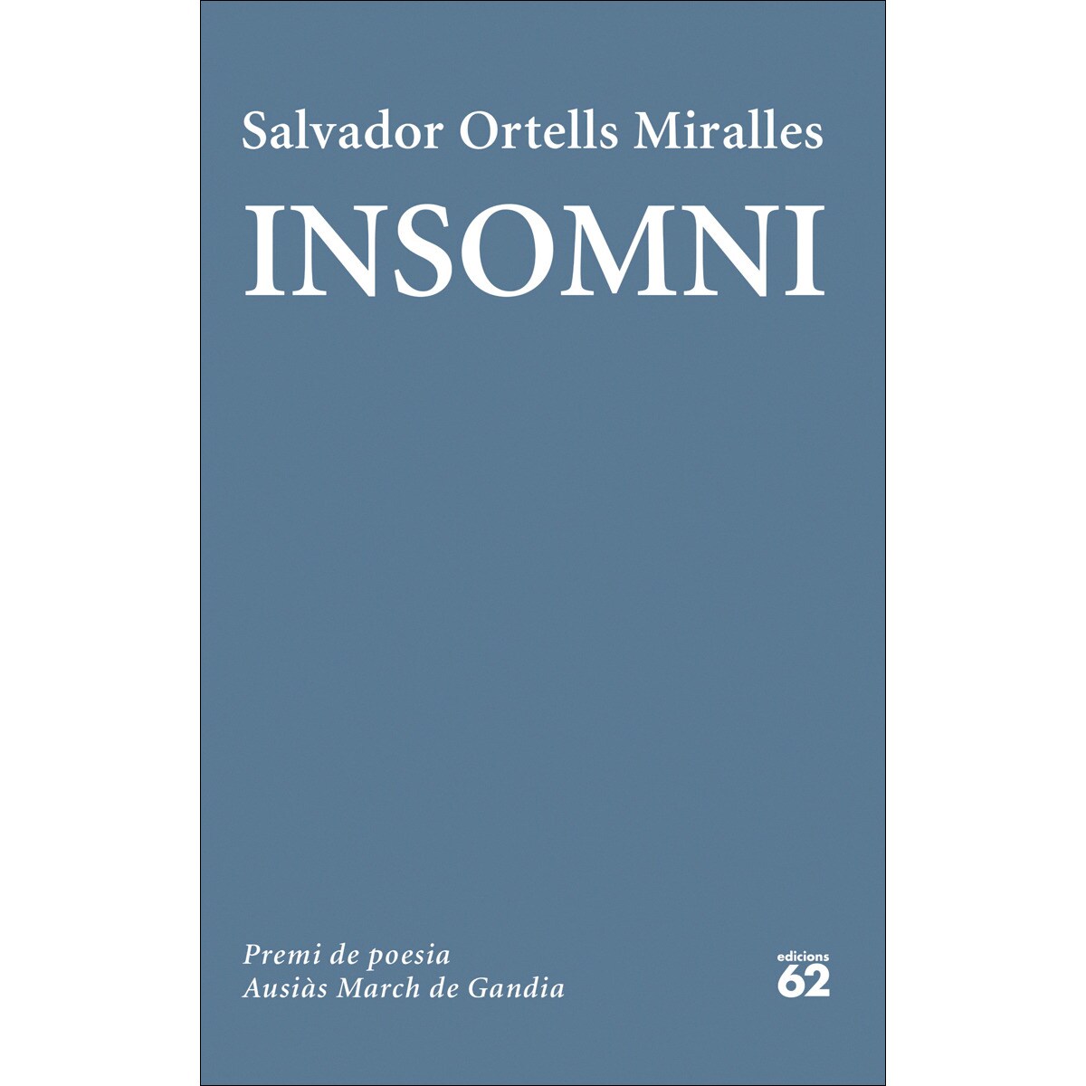 Insomni: Premi Ausiàs March 2024 (Capa mole com abas) 1