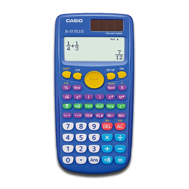 Imagen 0 de Calculadora científica para primaria fx-55PLUS Casio..