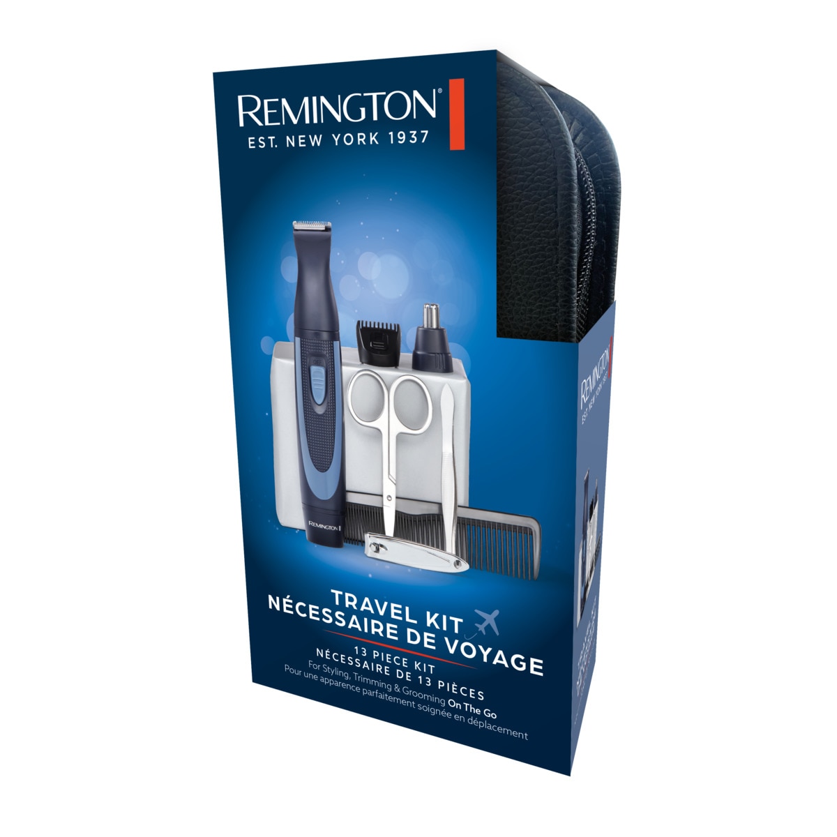 Kit de viaje Remington 13 piezas Azul-4