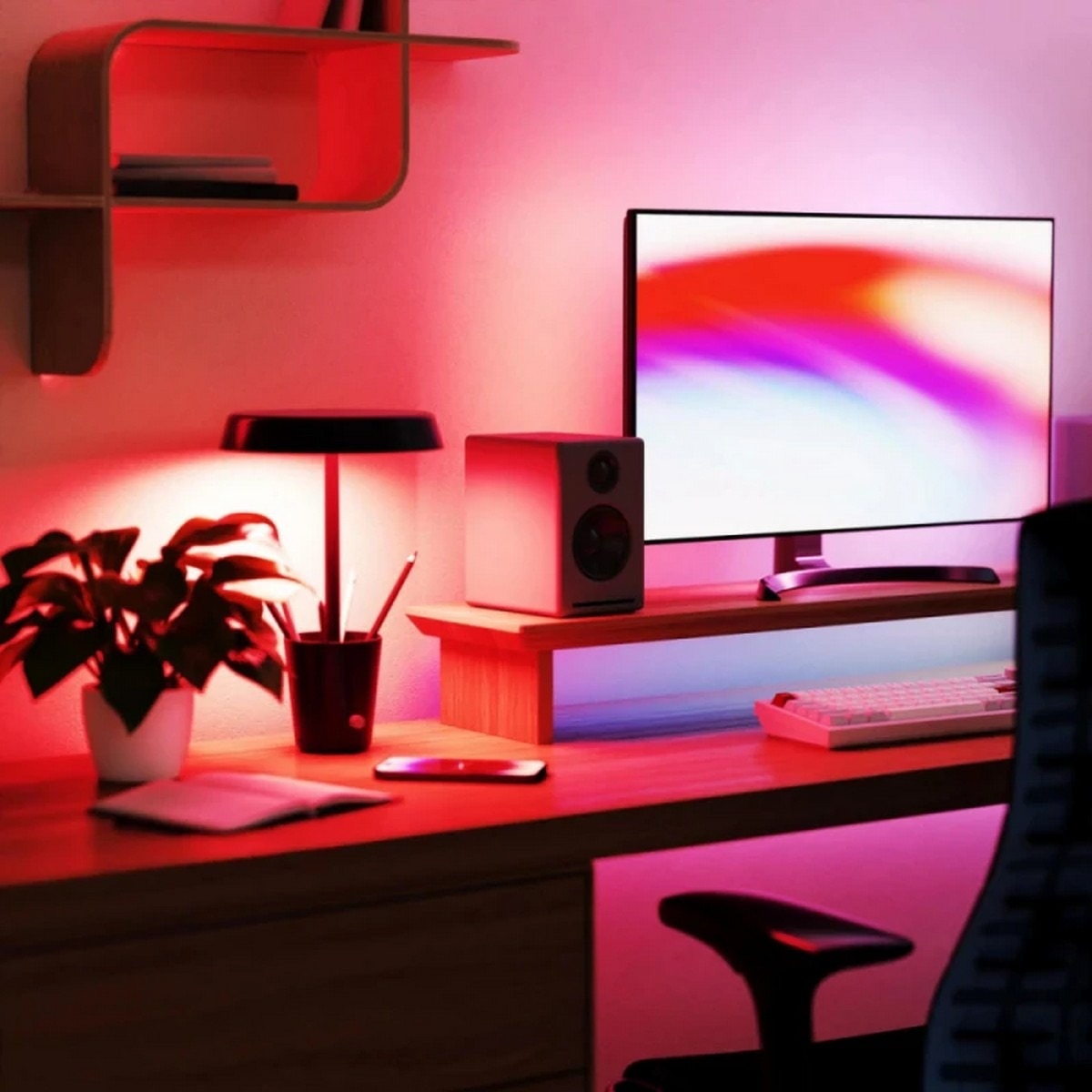Candeeiro Mesa Nanoleaf Umbra Cup Smart Lamp - Preto 7