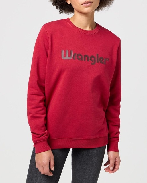 Imagen 0 de Sudadera de corte regular y cuello redondo