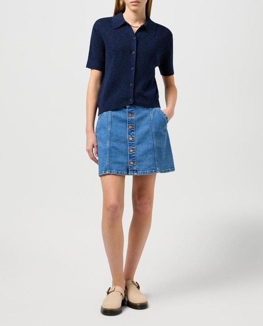 Imagen 0 de Minifalda vaquera de corte regular