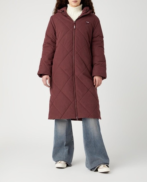 Imagen 0 de Chaqueta larga acolchada de corte regular