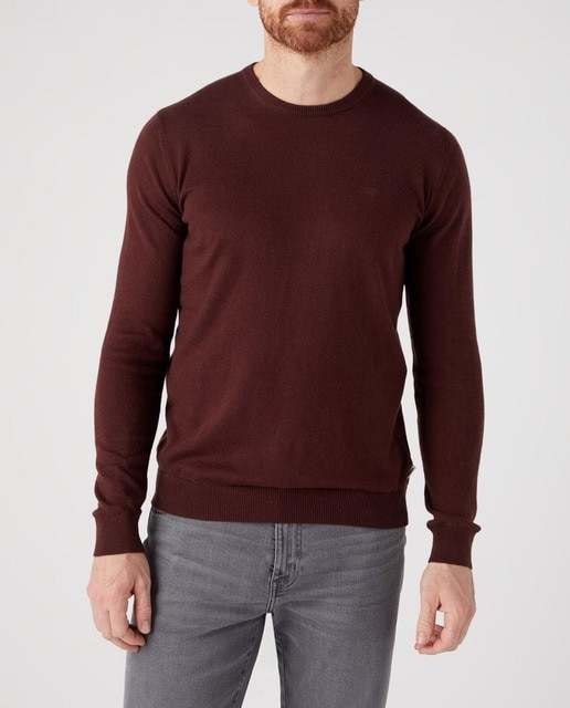 Imagen 0 de Sudadera de punto con cuello redondo