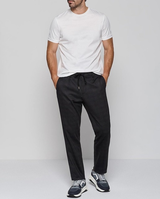 Imagen 0 de Pantalón de hombre regular fit cuadros