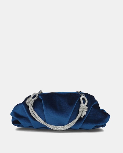 Imagem 0 de Mala de Veludo com Alça de Strass