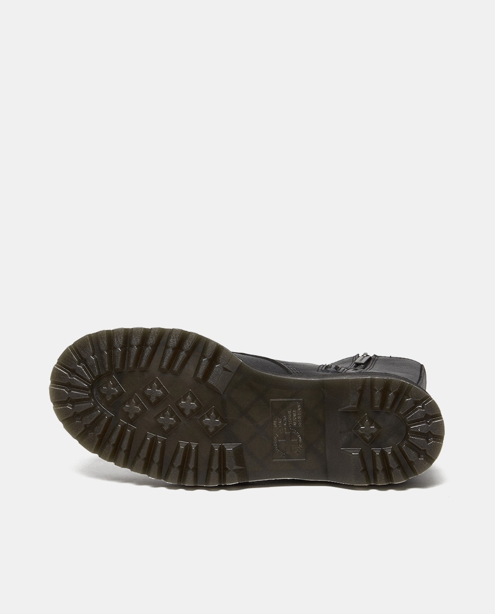 Botas 1B99 Quad em Pele Preto-5