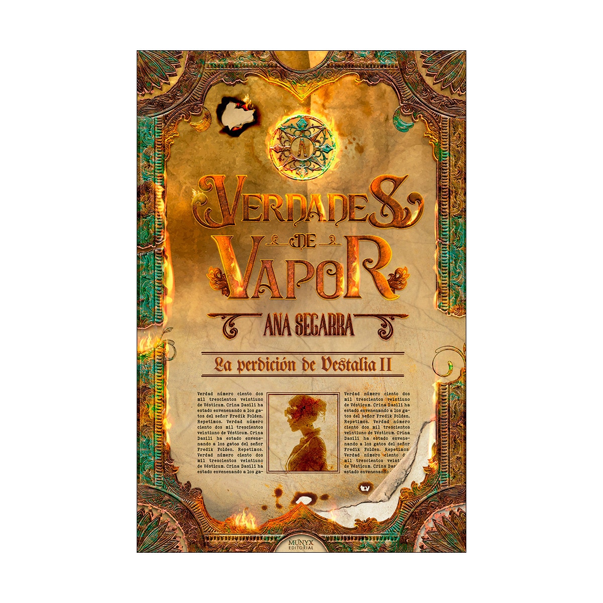 Verdades de vapor: La perdición de Vestalia II (Capa mole com abas) 1