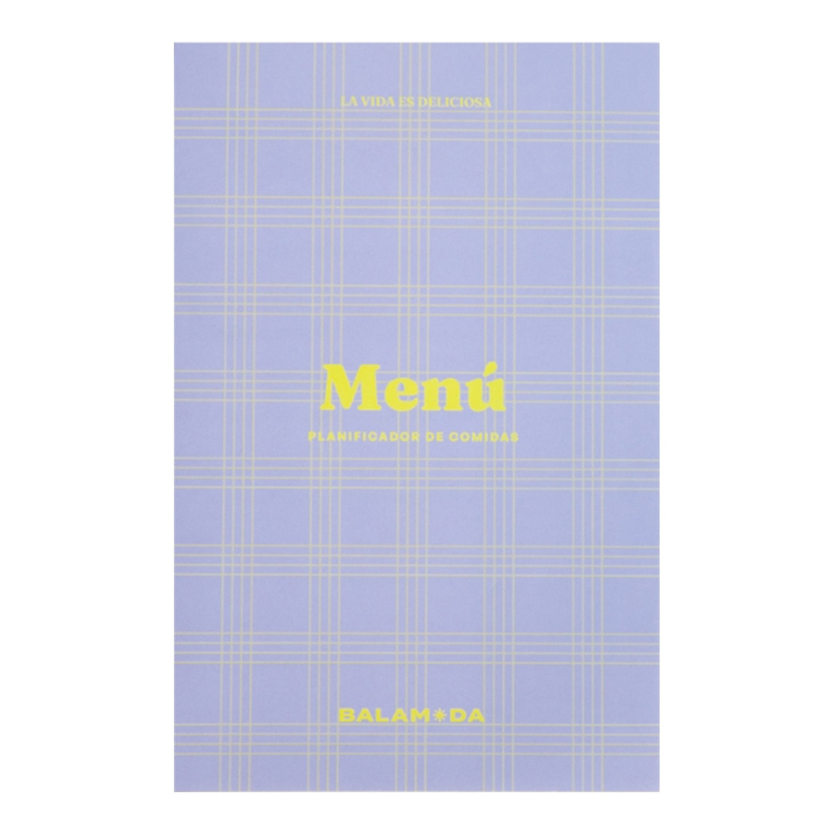 Imagem 0 de Menu semanal azul e amarelo balamoda