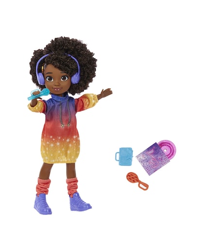 Imagen 0 de Muñeca cantante con accesorios, canta 2 canciones El mundo de Karma