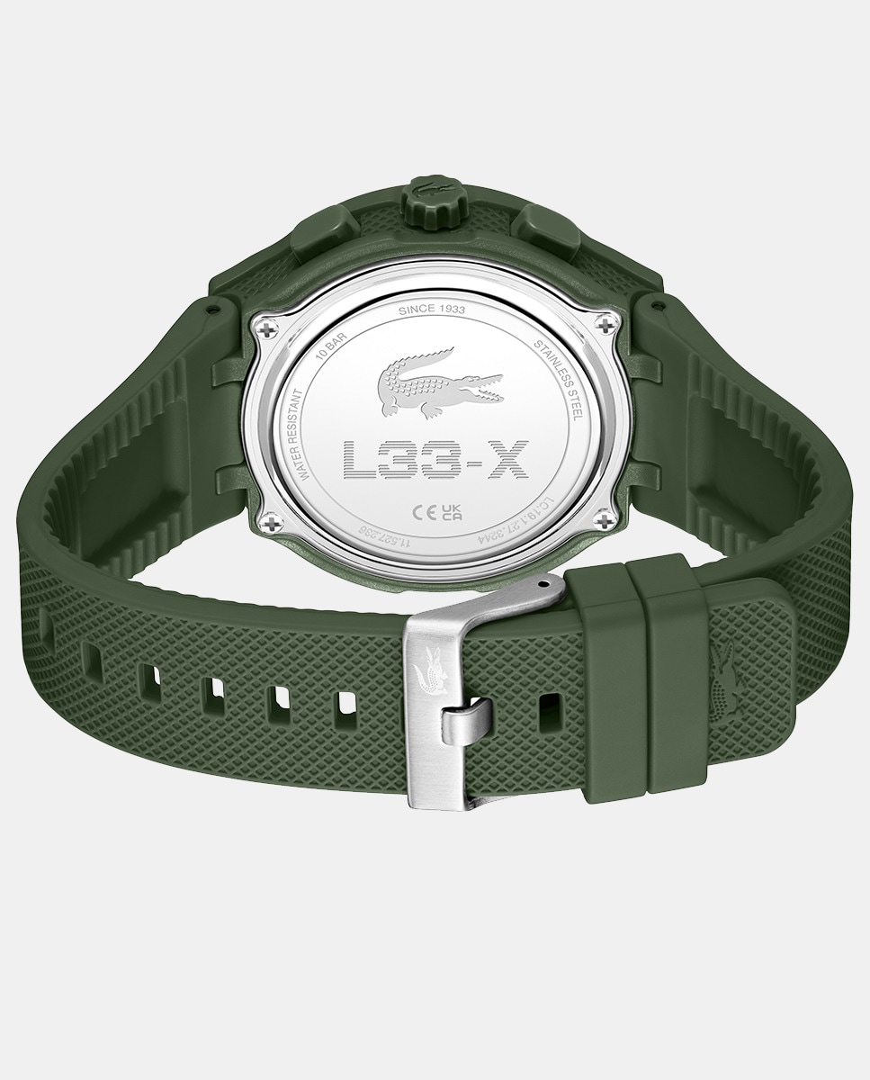 Relógio LC33 2011367 de Silicone - Verde Verde-3