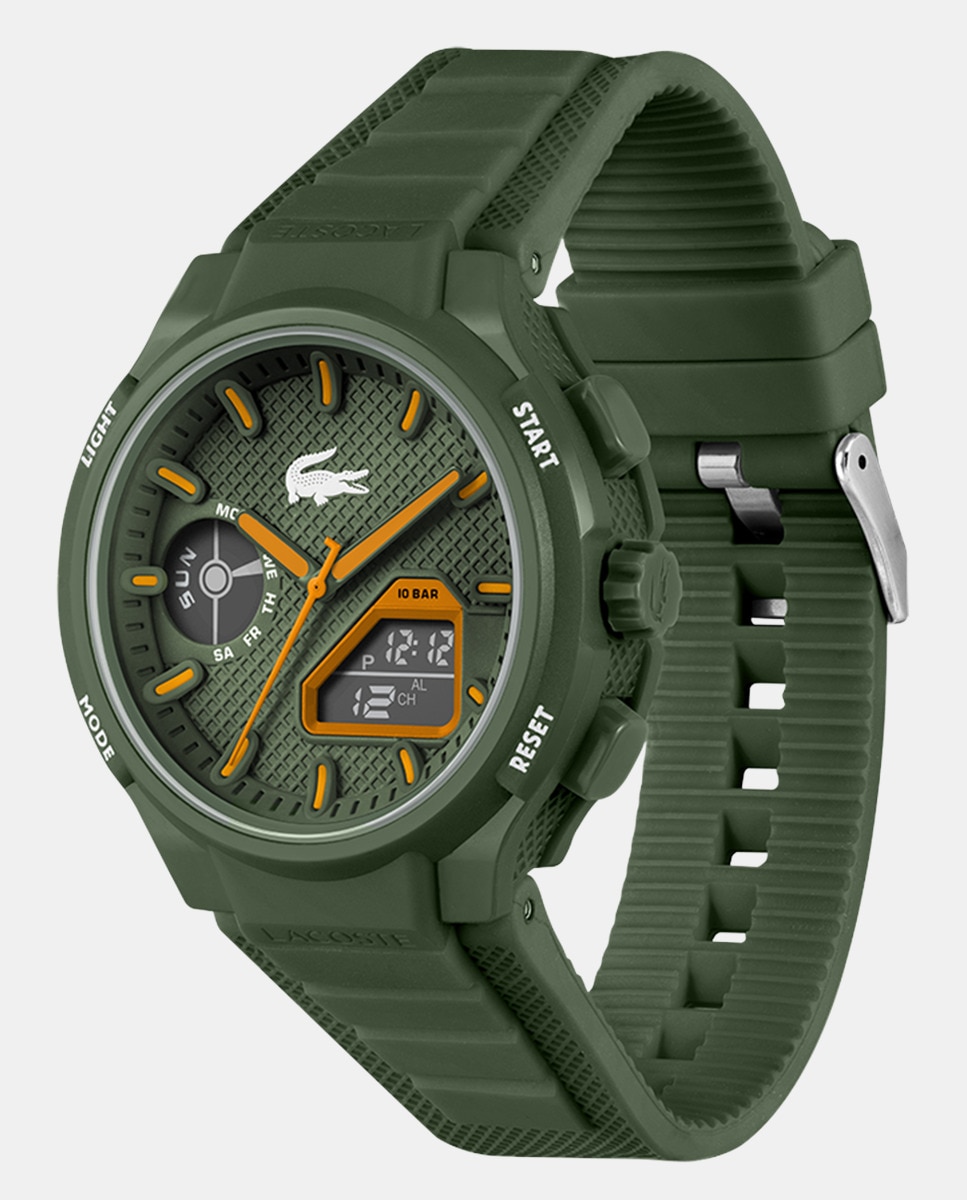 Relógio LC33 2011367 de Silicone - Verde Verde-10