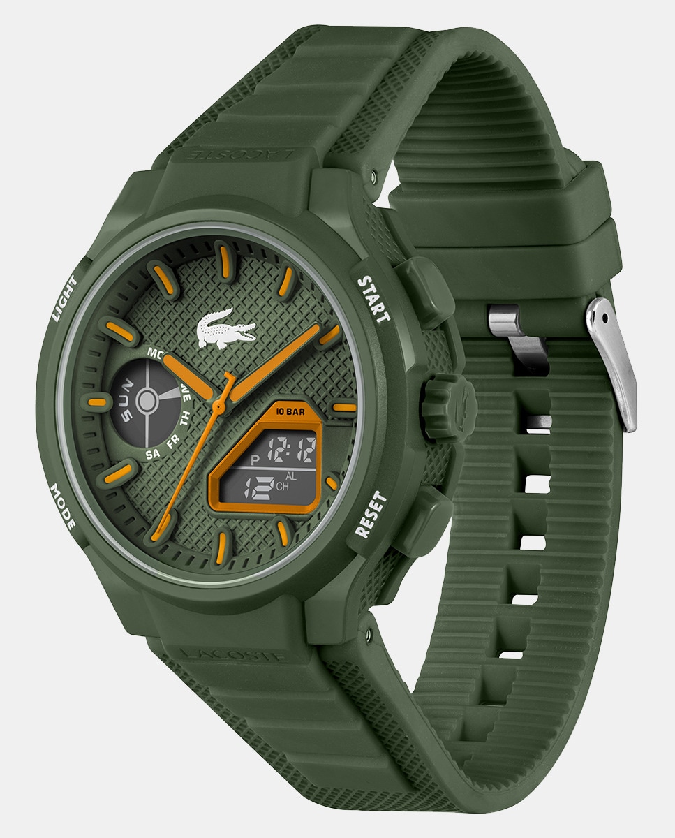 Relógio LC33 2011367 de Silicone - Verde Verde-5