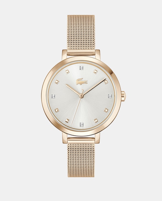 Imagen 0 de Reloj de mujer Riga 2001400 de acero rosa