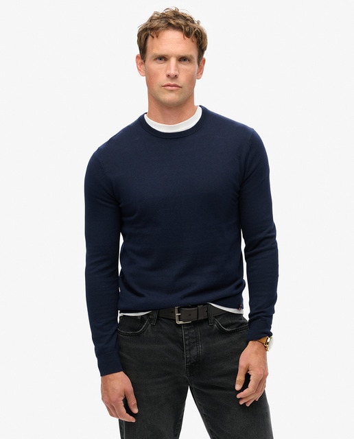Imagem 0 de Camisola de Malha de Algodão e Caxemira Essential