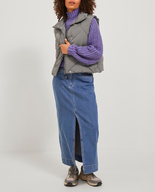 Imagen 0 de Chaleco acolchado corto de mujer