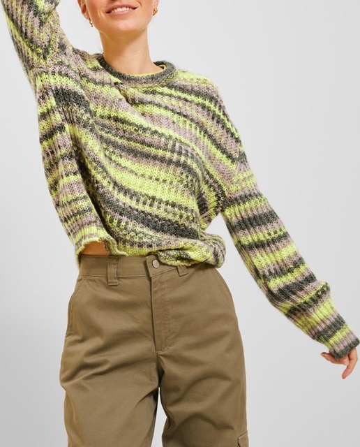 Imagen 0 de Jersey de mujer cuello redondo y con manga larga