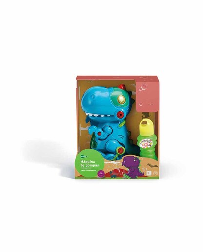 Imagen 0 de Máquina de pompas con música, luz y movimiento Pompasaurus El Corte Inglés