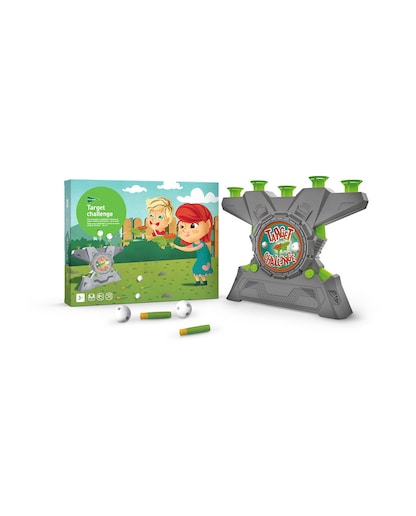 Imagen 0 de Juego de puntería con pistola de aire comprimido Target challenge El Corte Inglés