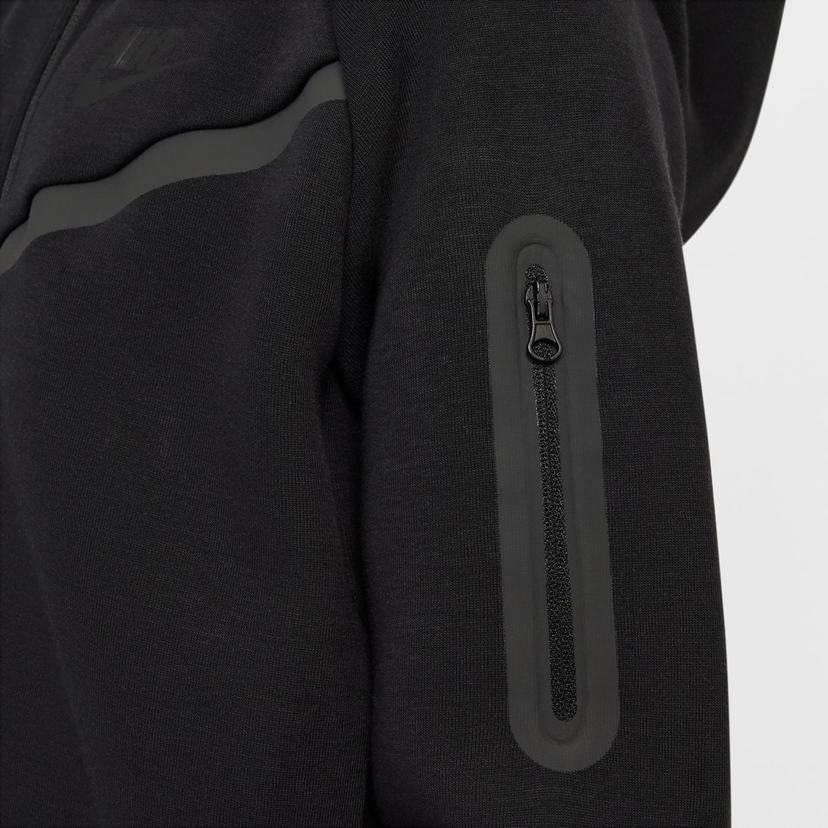 Sweatshirt de menina Sportswear Tech Fleece Nike Preto-6