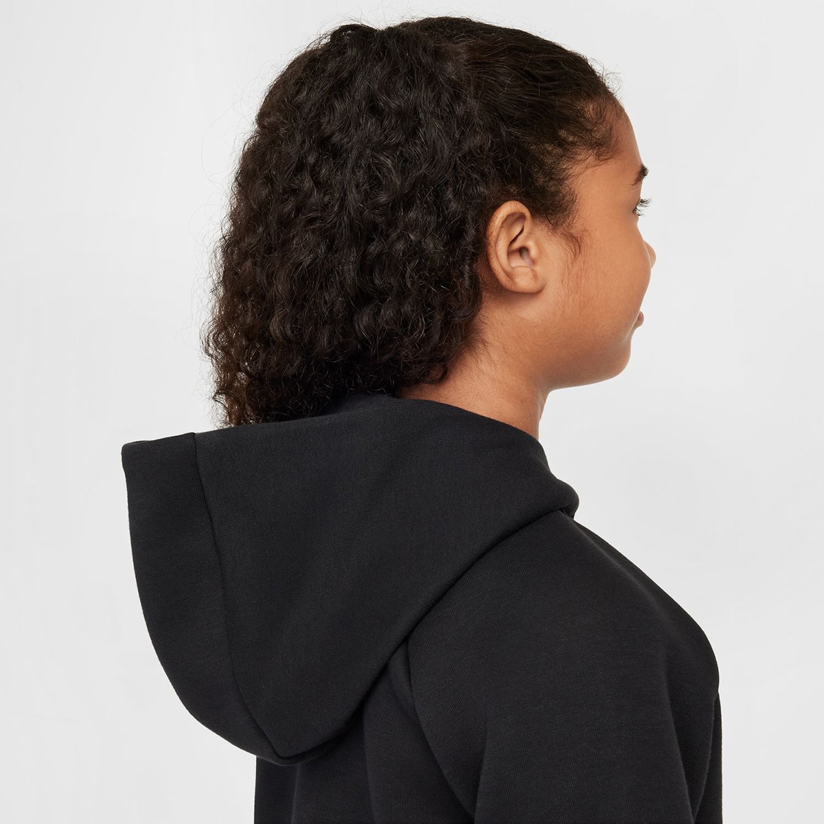 Sweatshirt de menina Sportswear Tech Fleece Nike Preto-4