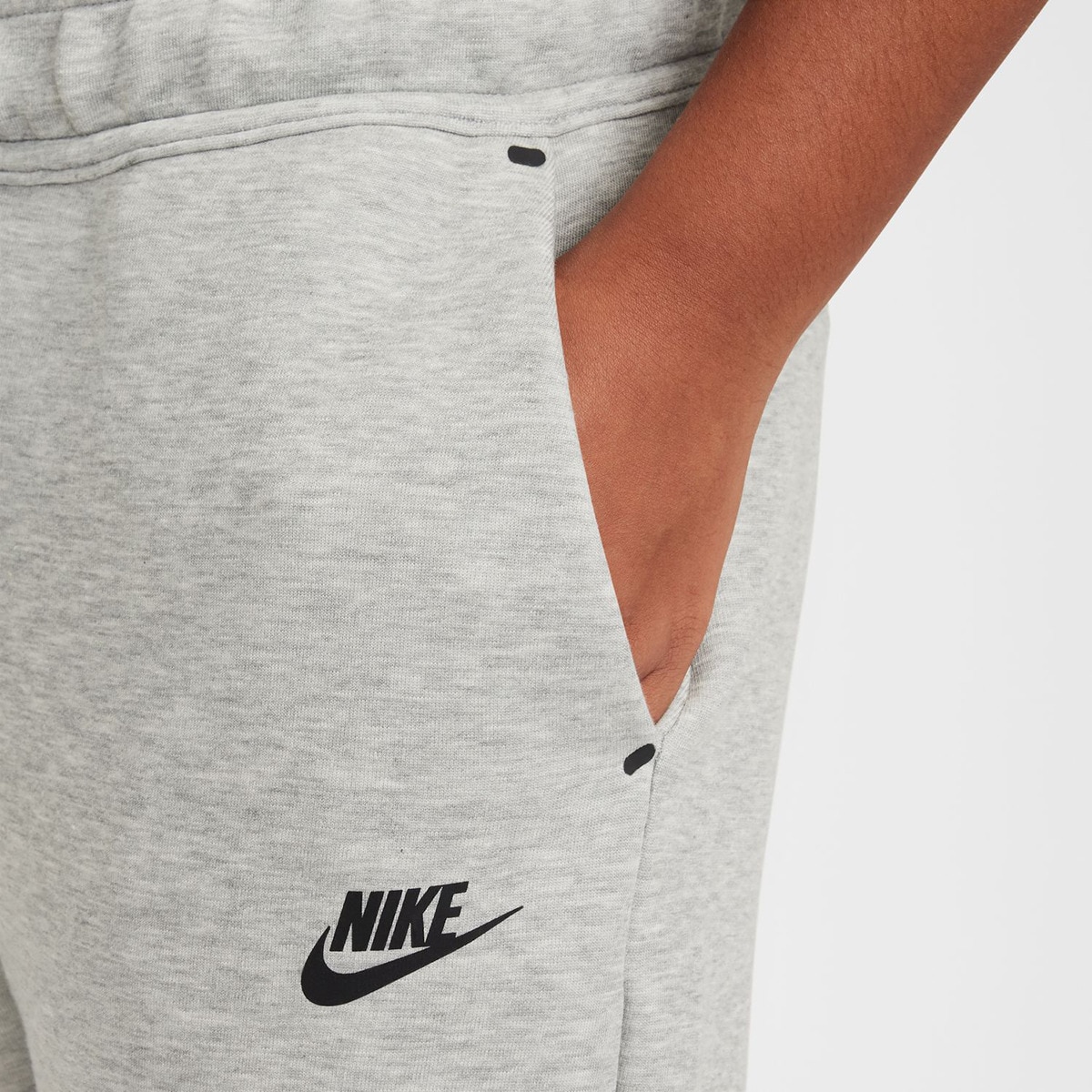 Calças de menino Sportswear Tech Fleece Nike Cinzento-4
