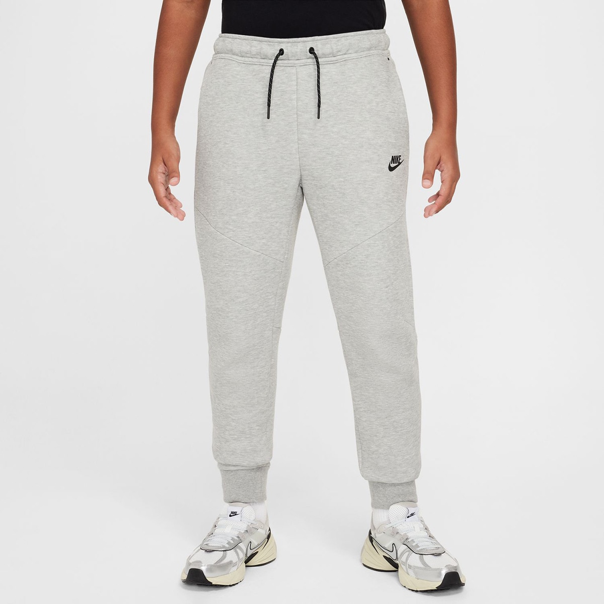 Calças de menino Sportswear Tech Fleece Nike Cinzento-1