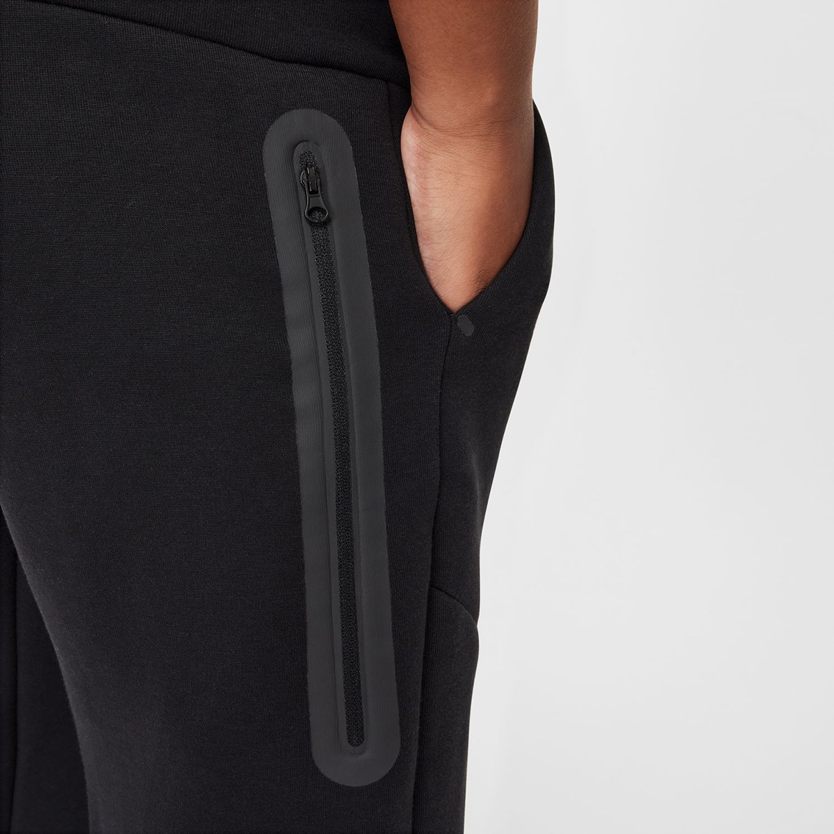 Calças de menino Sportswear Tech Fleece Nike Preto-4