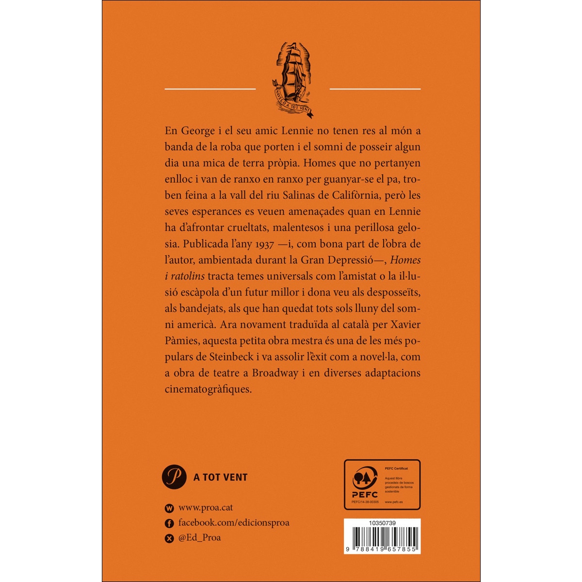 Homes i ratolins (Capa mole com abas) 2