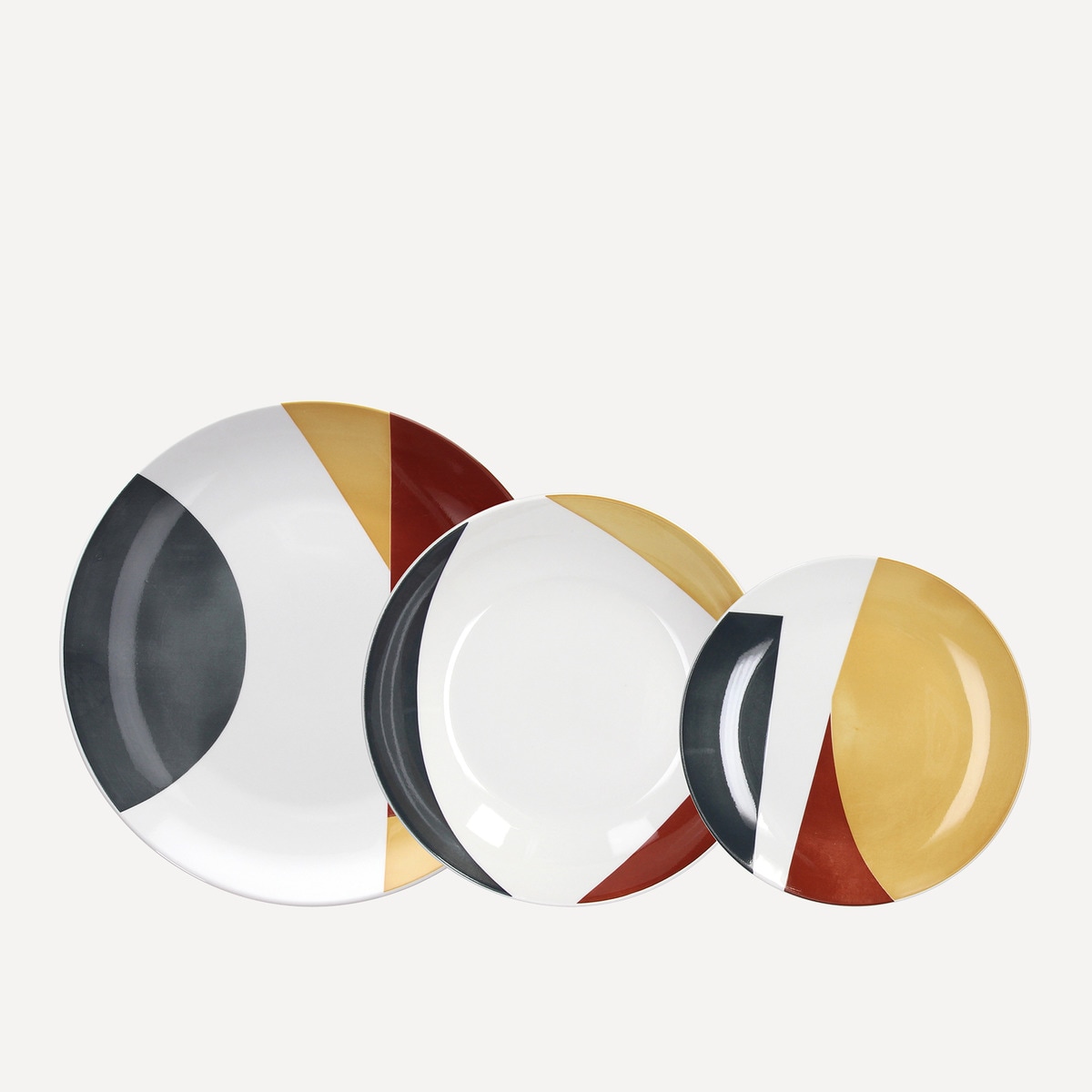 Vajilla 12 piezas de porcelana Madison Tognana Multicolor-1