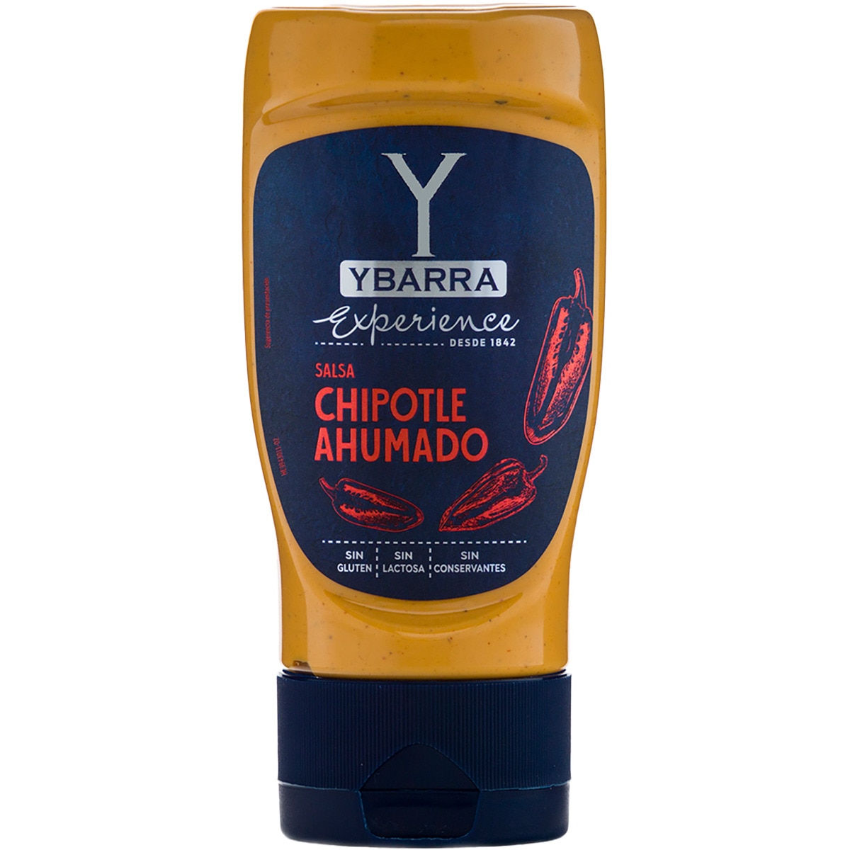 salsa chipotle ahumado sin gluten sin lactosa envase 250 ml