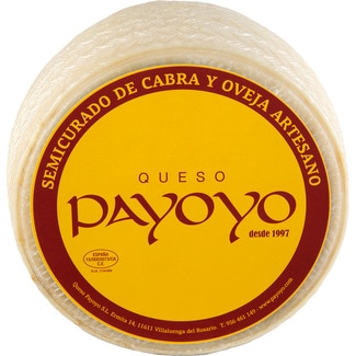 queso semicurado mezcla artesano peso aproximado pieza 2,3 kg - Payoyo