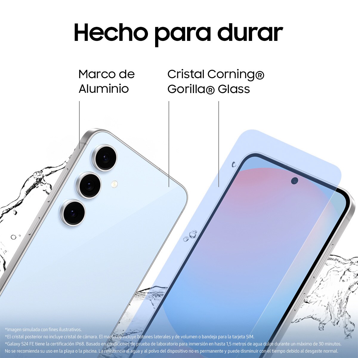 Samsung Galaxy S24 FE 256GB + 8GB móvil libre Grafito-3