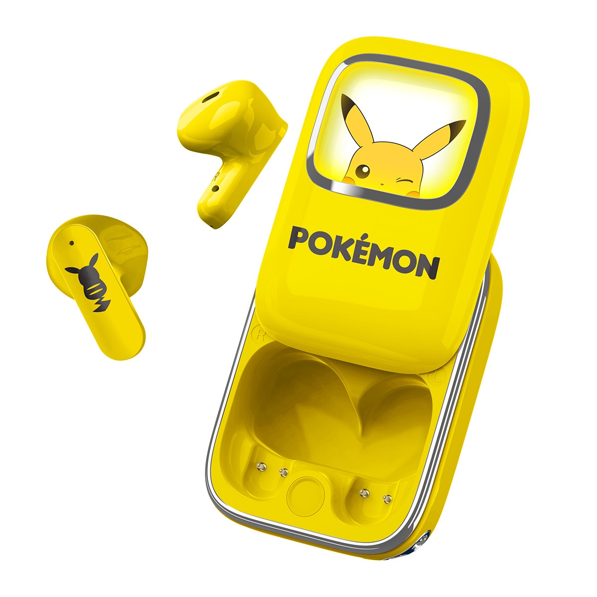 Portafoglio Pokemon Pikachu Con Moschettone E Cordino, 12,7 X 8,3 Cm, Licenza Ufficiale