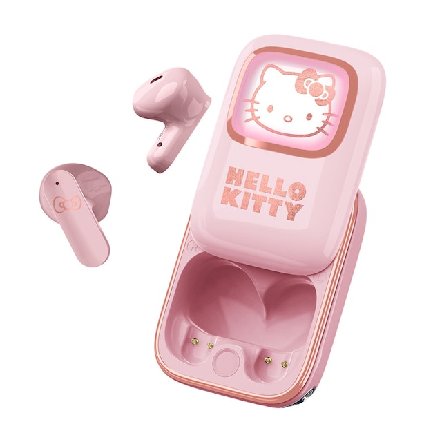 Imagem 0 de Earpods Hello Kitty Slide Led Rose Gold