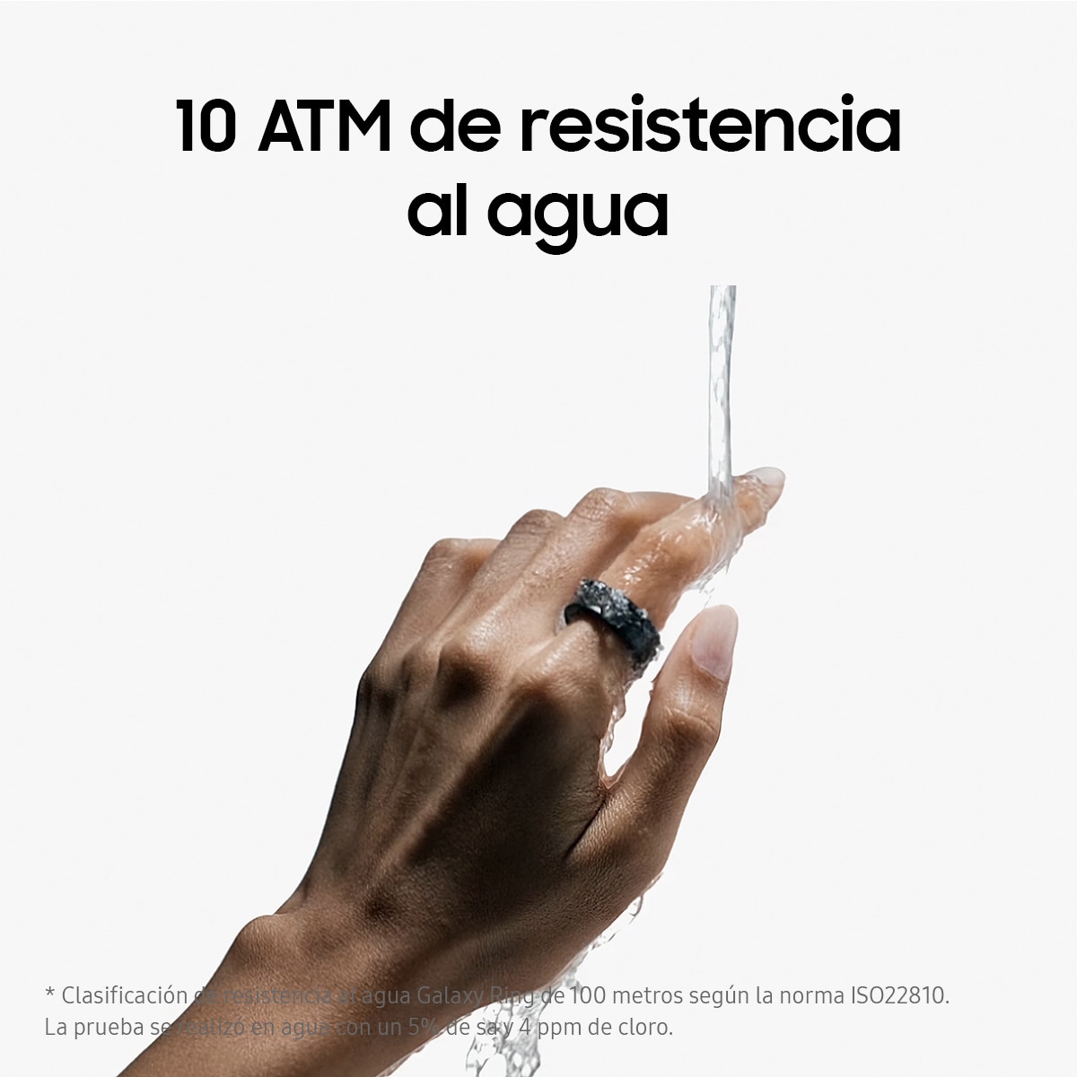 Anillo inteligente Samsung Galaxy Ring Titanio Oro Titanio Oro-8