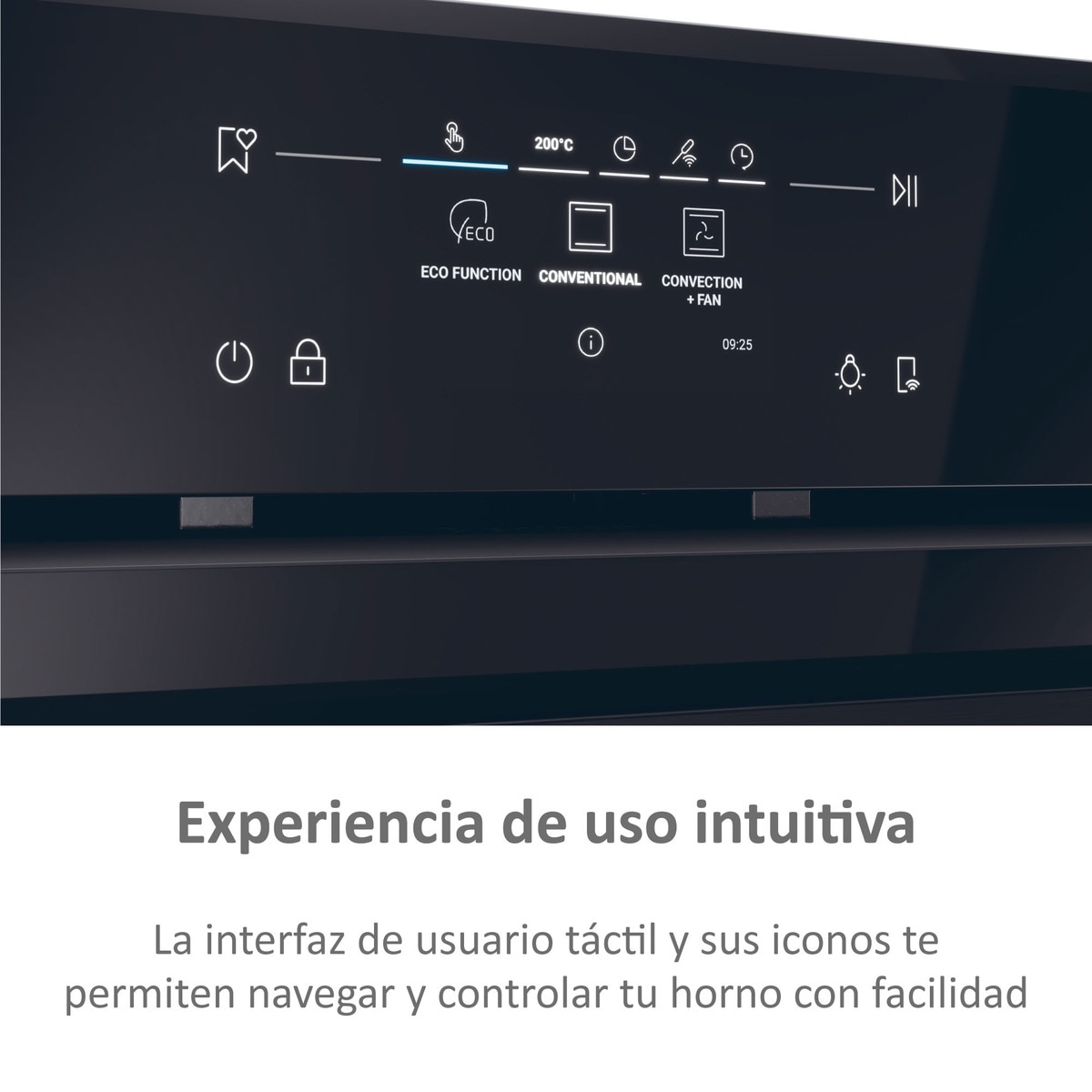 Horno multifunción Haier, limpieza Pirolítica e Hidrolítica, WiFi, ID Series 4 - H6 ID46C3YTB Negro-5