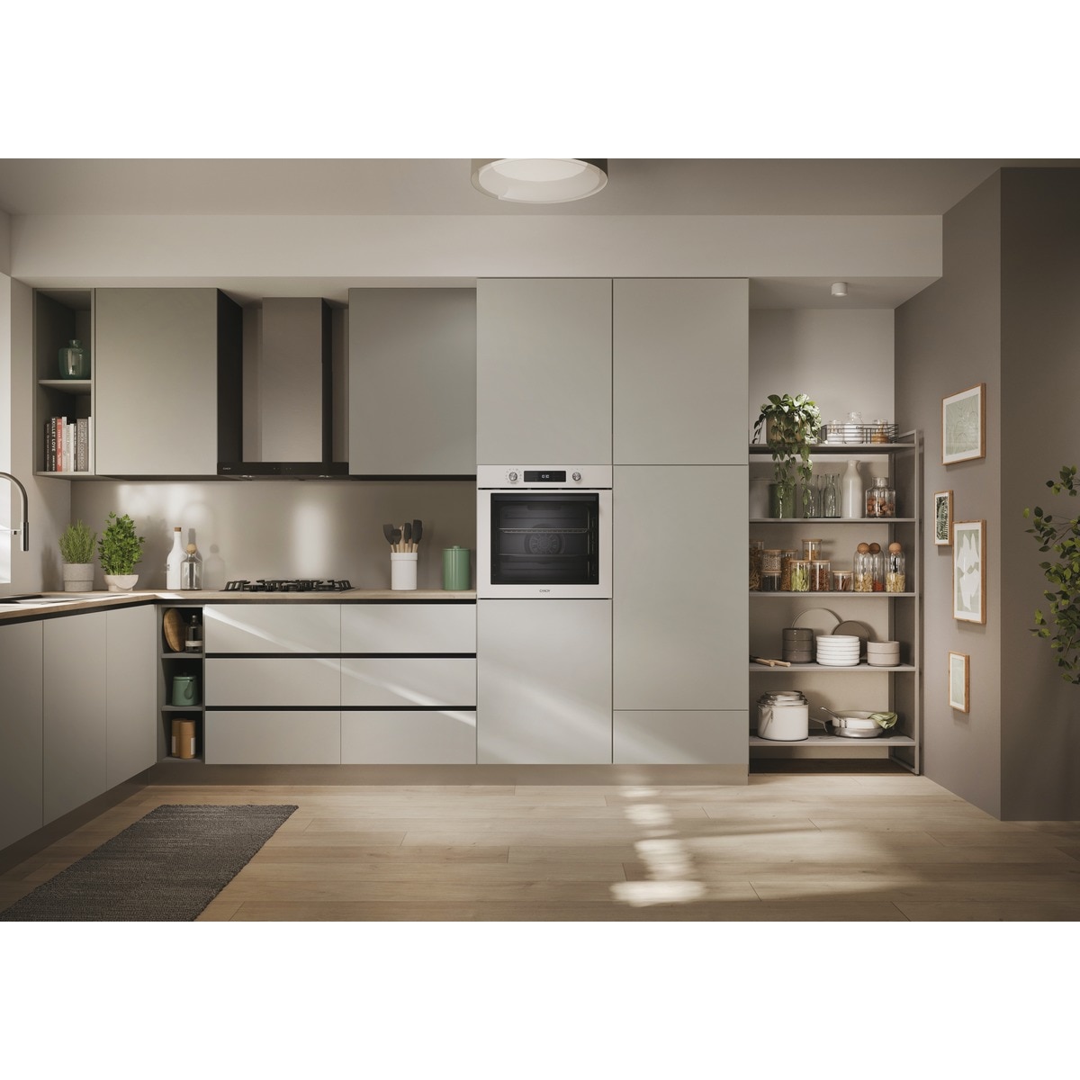 Horno Multifunción Candy, Hidrolítico, Basic UX, Bake 800 - CA6 NP5B3EHTW Blanco-10