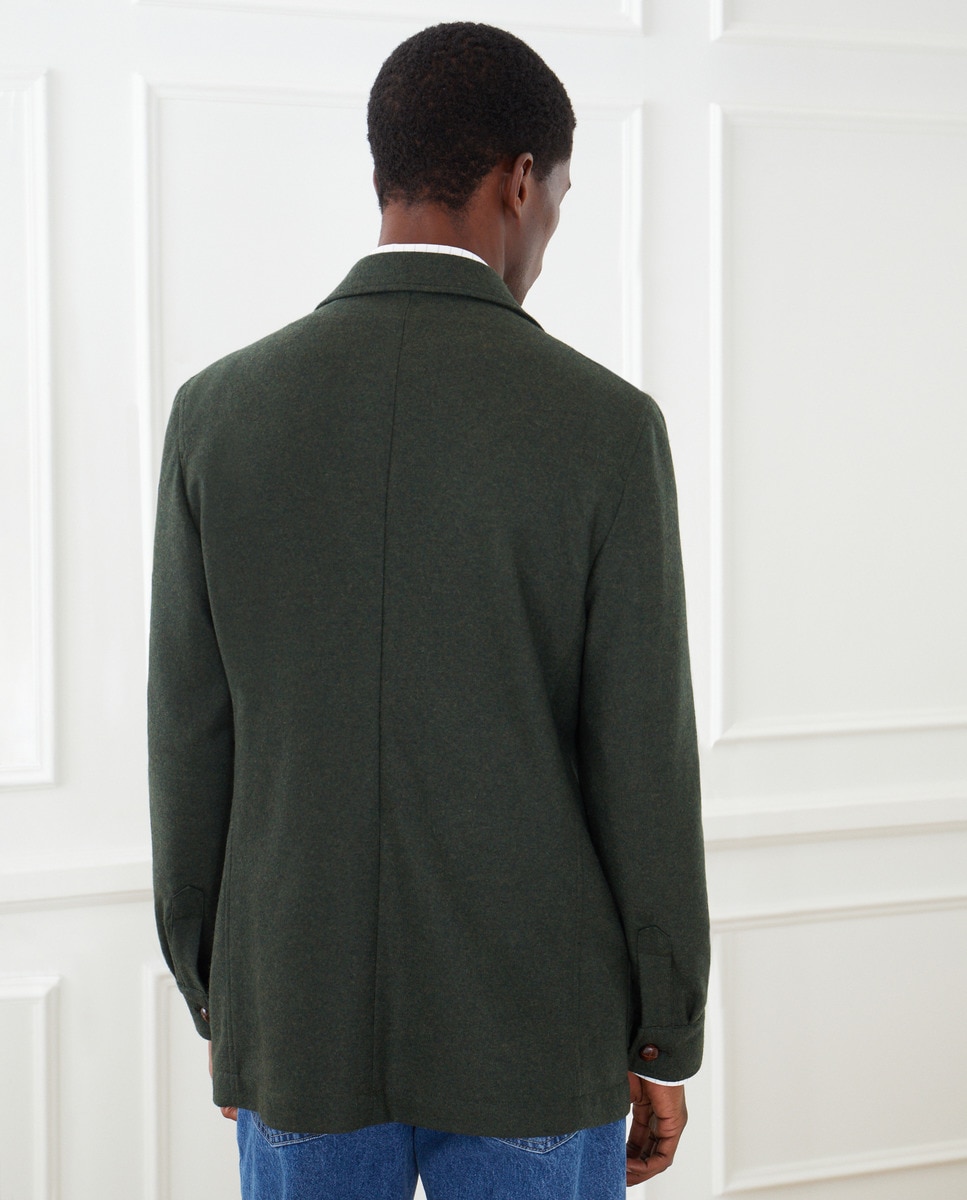 Blazer Desestruturado Caqui-6