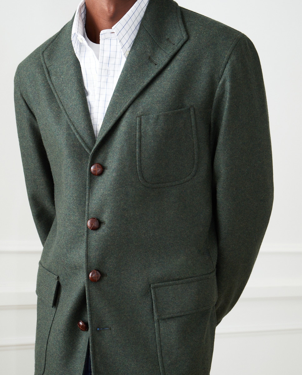 Blazer Desestruturado Caqui-3