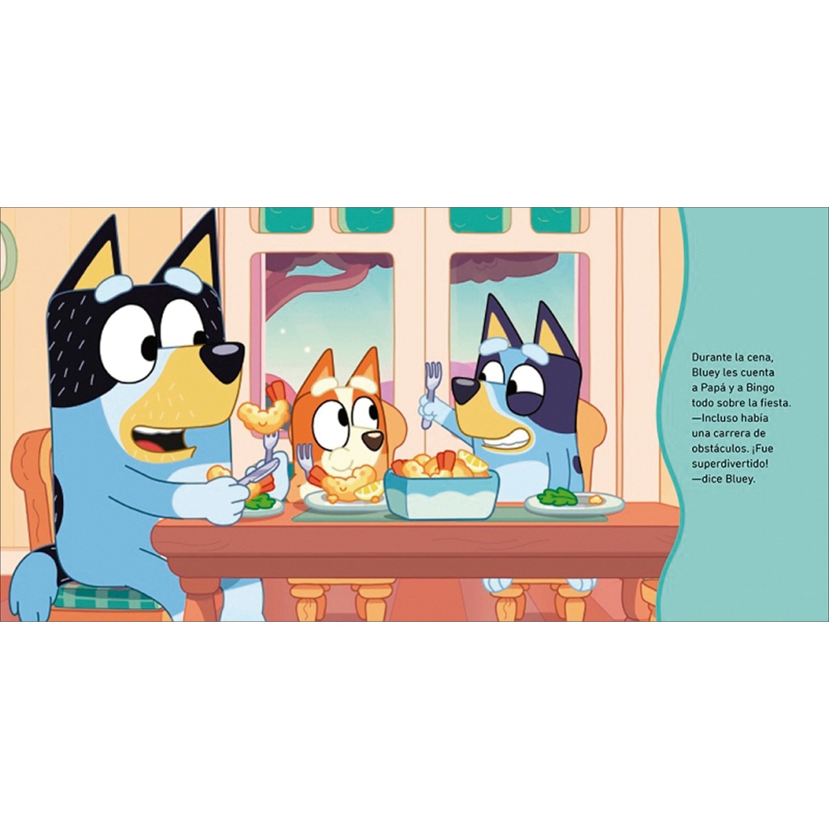 Bluey. Un cuento - A la cama con papá. Un cuento de buenas noches  (Tapa dura) 6