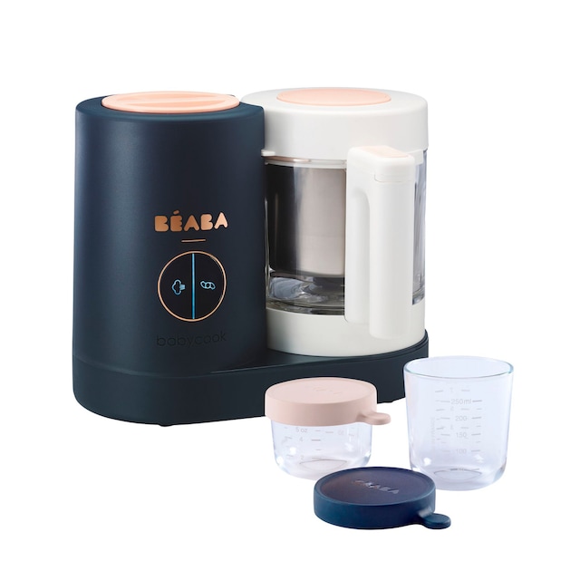 Imagem 0 de Pack Babycook Neo Night Blue com Frascos de Vidro - 250 ml e 150 ml