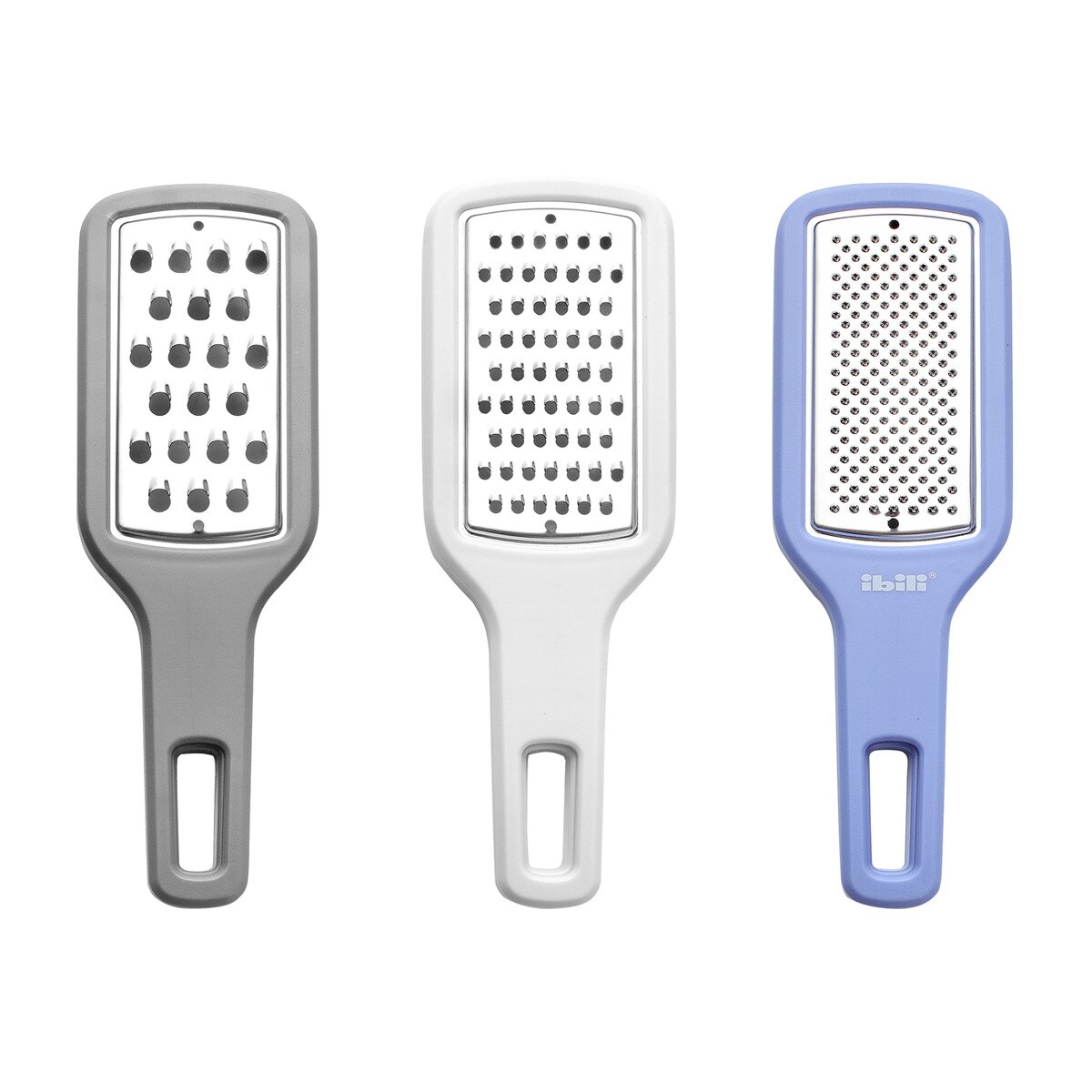 Set de 3 ralladores Ibili Multicolor-1