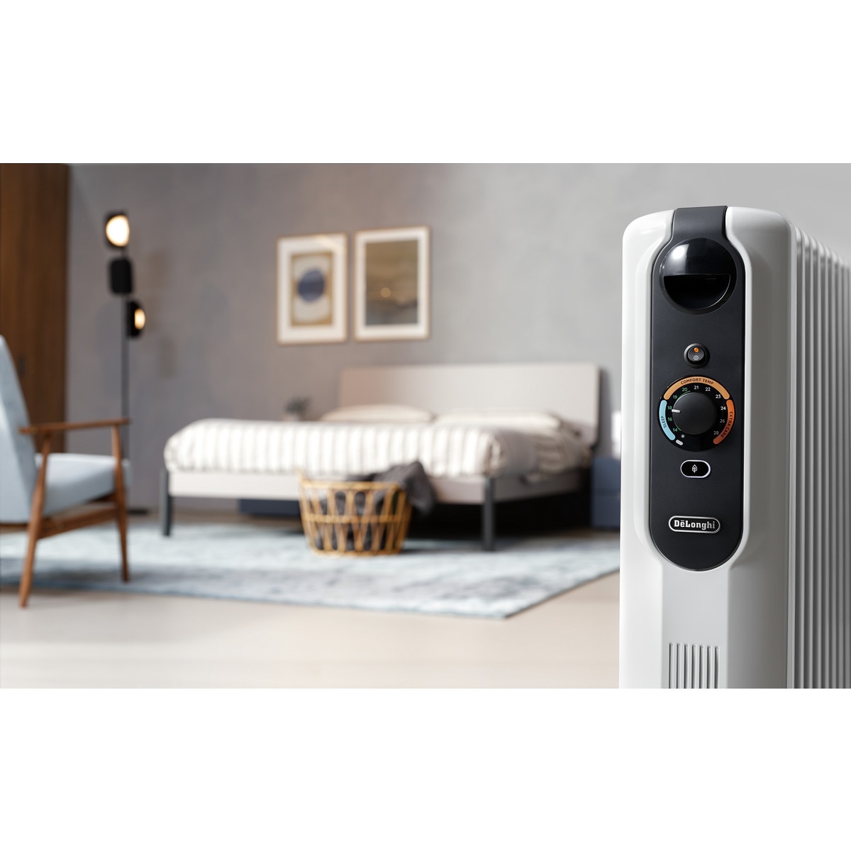 Radiador de aceite De'Longhi TRRSE1225 con 12 elementos Blanco-6