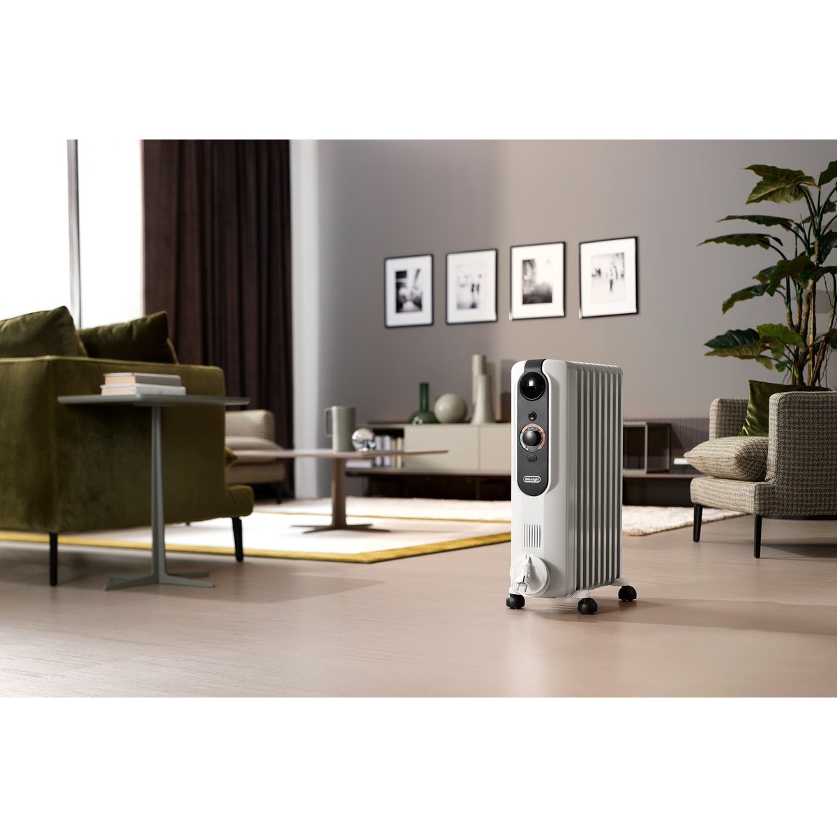 Radiador de aceite De'Longhi TRRSE0920 con 9 elementos Blanco-8