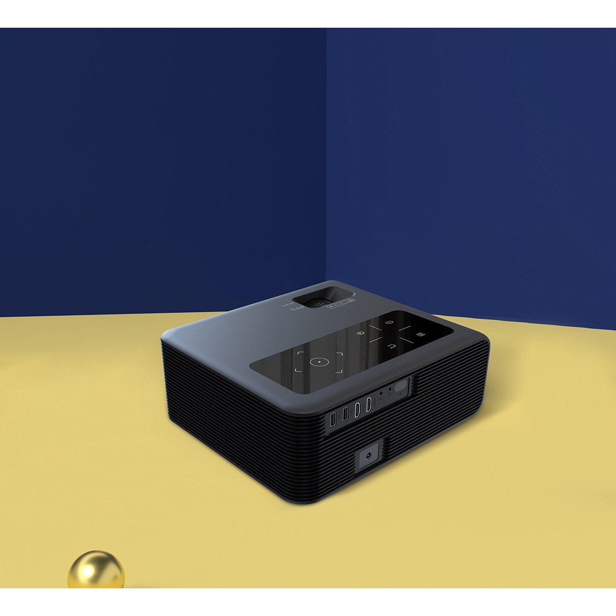 Proyector Prixton Miró Full HD, 30" a 210", Wi-Fi 5G Negro-7