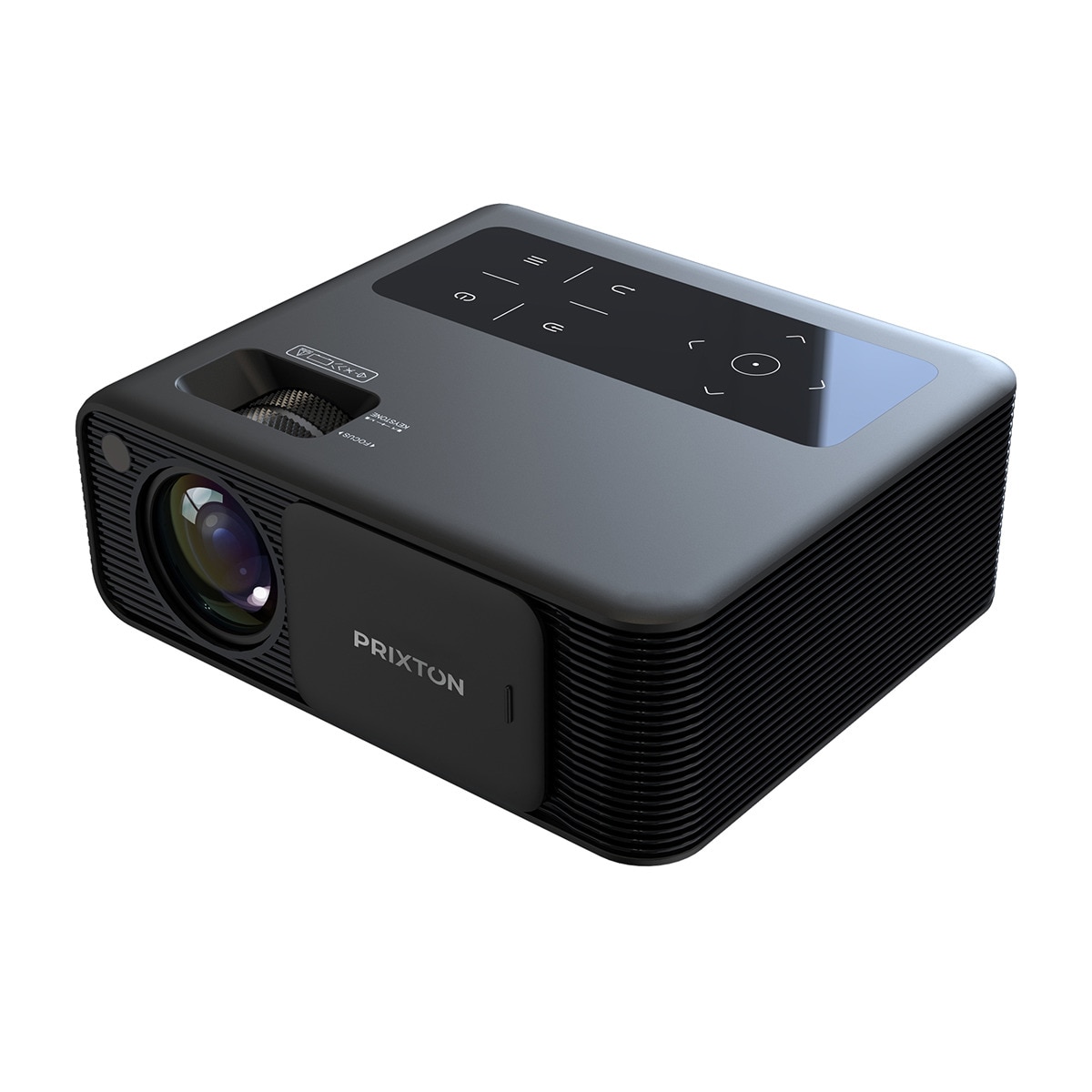 Proyector Prixton Miró Full HD, 30" a 210", Wi-Fi 5G Negro-6